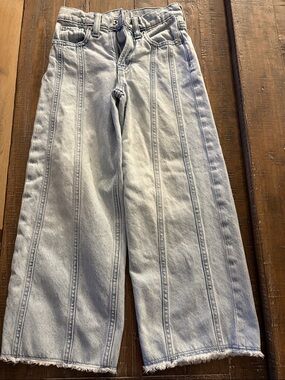 GAP Light Blue Wide-Leg Kids Jeans